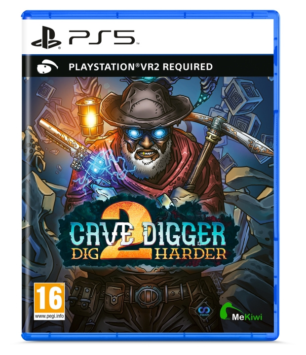 Cave Digger 2: Dig Harder (VR) (PS5) in de groep HOME ELECTRONICS / Spelconsoles en accessoires / Sony PlayStation 5 / Spel bij TP E-commerce Nordic AB (C96219)