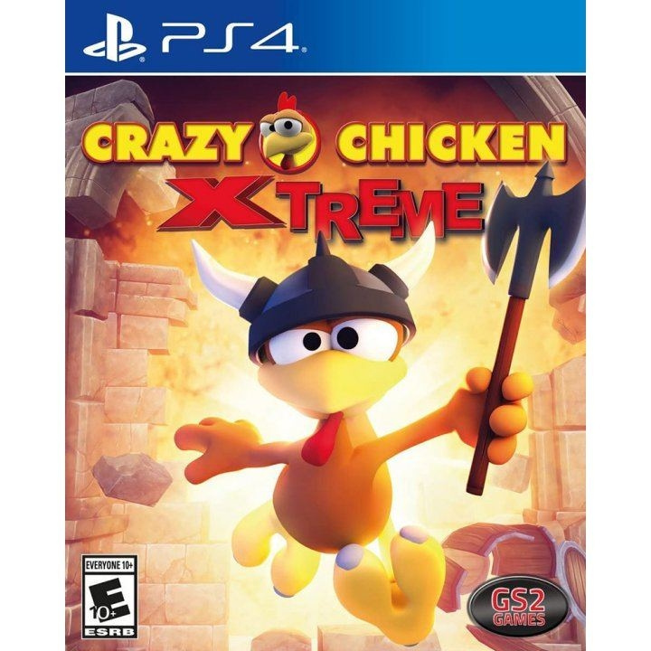 Crazy Chicken Xtreme (Import) (PS4) in de groep HOME ELECTRONICS / Spelconsoles en accessoires / Sony PlayStation 4 / Spel bij TP E-commerce Nordic AB (C96272)