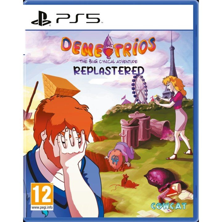 Demetrios the Big Cynical Adventure Replastered (PS5) in de groep HOME ELECTRONICS / Spelconsoles en accessoires / Sony PlayStation 5 / Spel bij TP E-commerce Nordic AB (C96287)