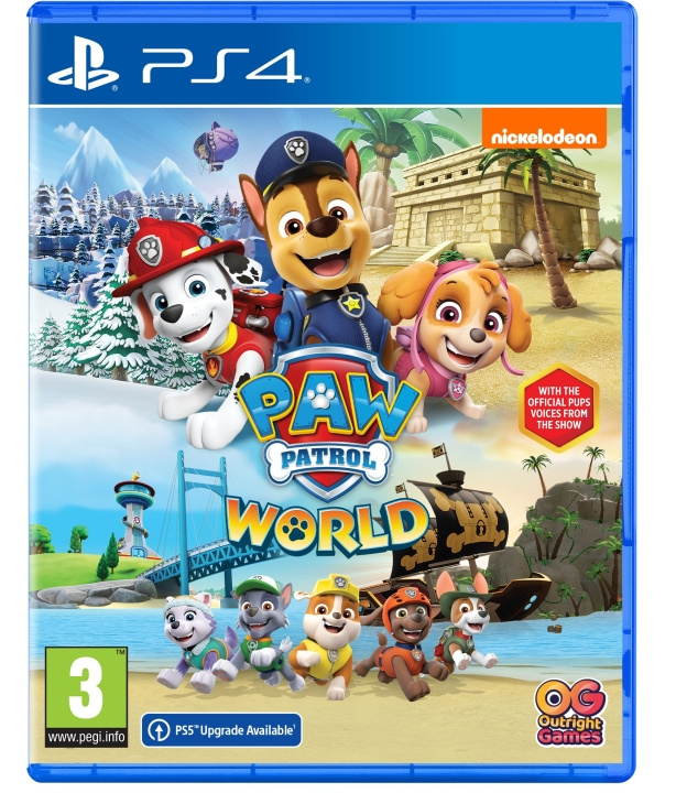 PAW Patrol World (PS4) in de groep HOME ELECTRONICS / Spelconsoles en accessoires / Sony PlayStation 4 / Spel bij TP E-commerce Nordic AB (C96339)