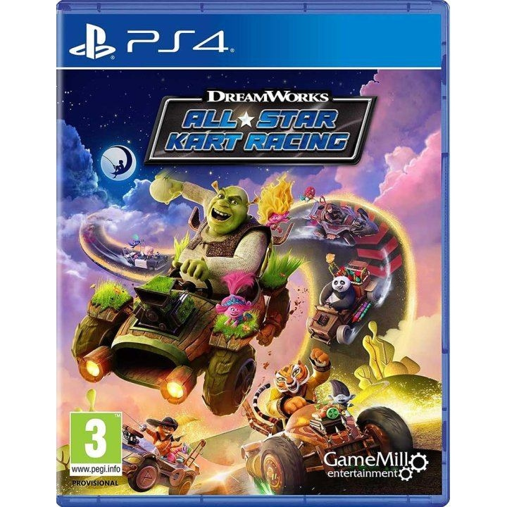 DreamWorks All-Star Kart Racing (PS4) in de groep HOME ELECTRONICS / Spelconsoles en accessoires / Sony PlayStation 4 / Spel bij TP E-commerce Nordic AB (C96379)