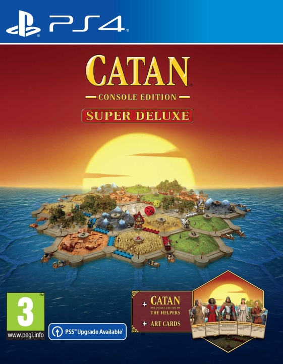 CATAN Super Deluxe Edition (PS4) in de groep HOME ELECTRONICS / Spelconsoles en accessoires / Sony PlayStation 4 / Spel bij TP E-commerce Nordic AB (C96383)