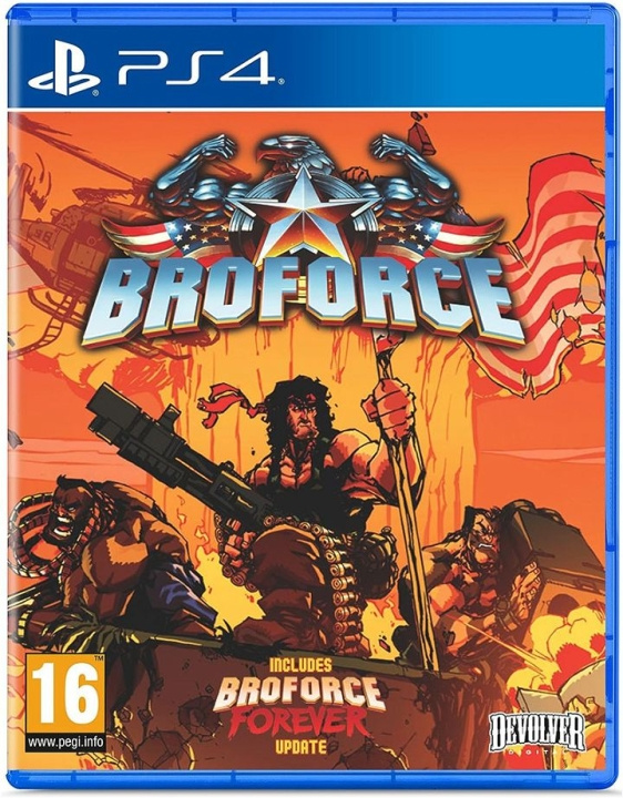 Broforce (PS4) in de groep HOME ELECTRONICS / Spelconsoles en accessoires / Sony PlayStation 4 / Spel bij TP E-commerce Nordic AB (C96390)