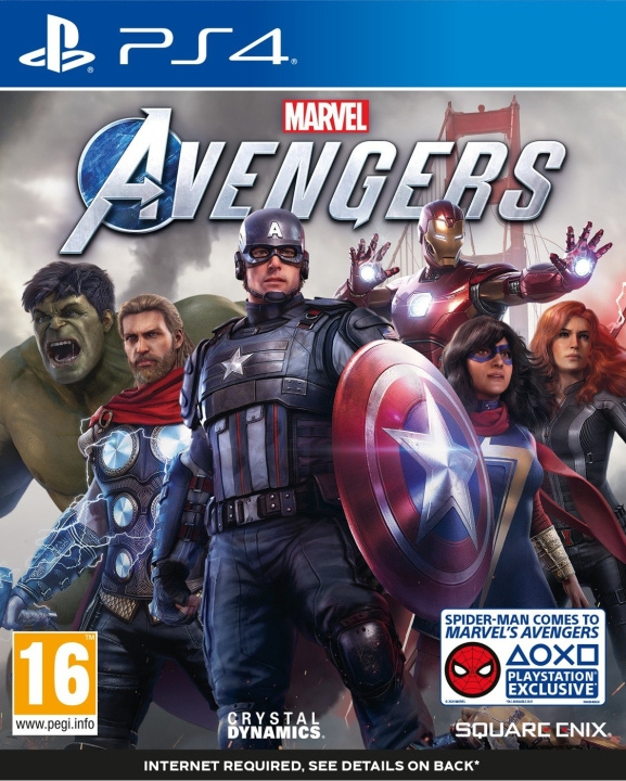 Square Enix Marvel\'s Avengers in de groep HOME ELECTRONICS / Spelconsoles en accessoires / Sony PlayStation 4 / Spel bij TP E-commerce Nordic AB (C96392)