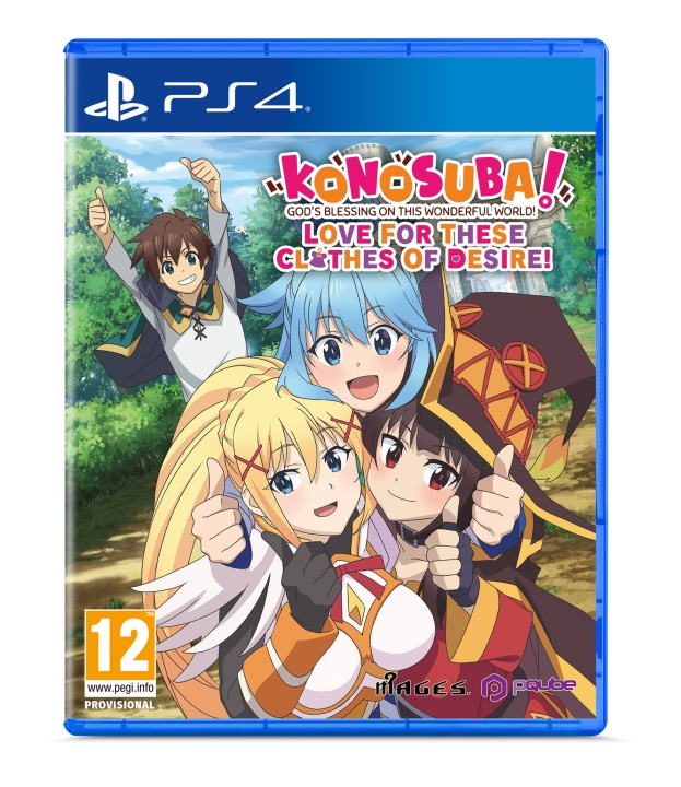 KONOSUBA: God\'s Blessing on this Wonderful World! Love For These Clothes Of Desire (PS4) in de groep HOME ELECTRONICS / Spelconsoles en accessoires / Sony PlayStation 4 / Spel bij TP E-commerce Nordic AB (C96394)