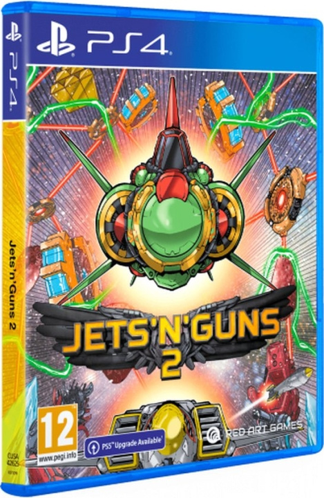 Jets\'N\'Guns 2 (PS4) in de groep HOME ELECTRONICS / Spelconsoles en accessoires / Sony PlayStation 4 / Spel bij TP E-commerce Nordic AB (C96405)