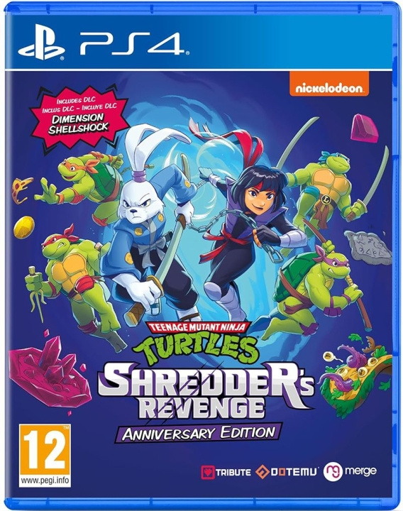 Teenage Mutant Ninja Turtles: Shredder\'s Revenge (Anniversary Edition) (PS4) in de groep HOME ELECTRONICS / Spelconsoles en accessoires / Sony PlayStation 4 / Spel bij TP E-commerce Nordic AB (C96414)