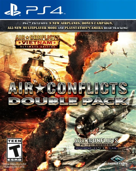 Air Conflicts: Double Pack (Import) (PS4) in de groep HOME ELECTRONICS / Spelconsoles en accessoires / Sony PlayStation 4 / Spel bij TP E-commerce Nordic AB (C96418)