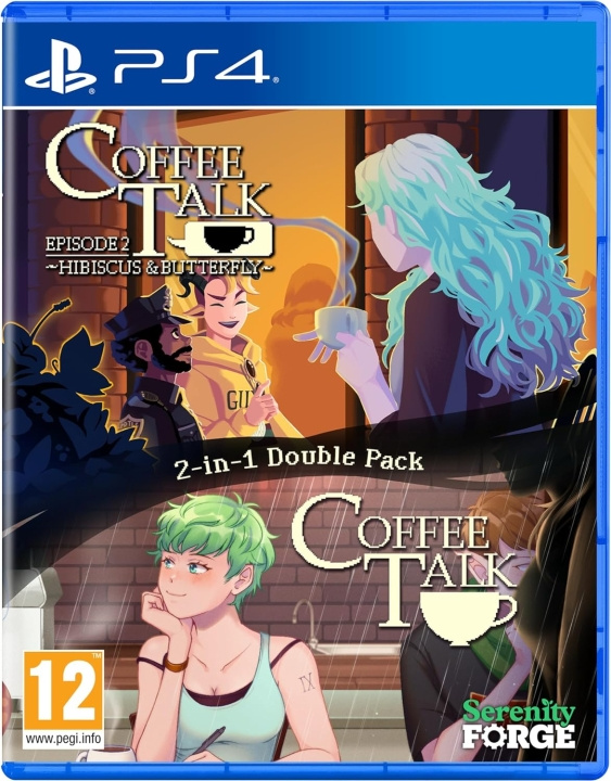 Coffee Talk 1 & 2 Double Pack (PS4) in de groep HOME ELECTRONICS / Spelconsoles en accessoires / Sony PlayStation 4 / Spel bij TP E-commerce Nordic AB (C96428)