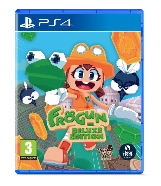 Frogun - Deluxe Edition (PS4) in de groep HOME ELECTRONICS / Spelconsoles en accessoires / Sony PlayStation 4 / Spel bij TP E-commerce Nordic AB (C96437)