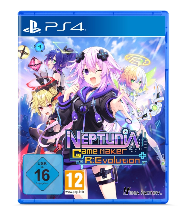 Neptunia Game Maker R:Evolution (Day One Edition) (PS4) in de groep HOME ELECTRONICS / Spelconsoles en accessoires / Sony PlayStation 4 / Spel bij TP E-commerce Nordic AB (C96444)