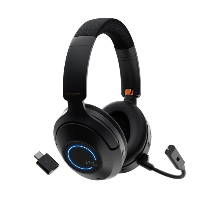 Creative Zen Hybrid Pro Classic Draadloze Over-Ear Koptelefoon ANC - Zwart in de groep HOME ELECTRONICS / Audio & Beeld / Koptelefoon & Accessoires / Koptelefoon bij TP E-commerce Nordic AB (C96452)