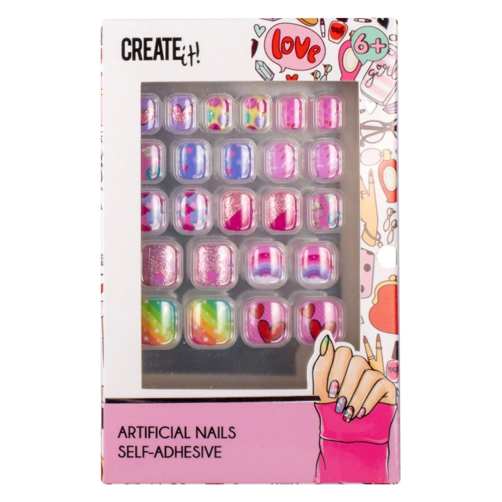 CREATE it! (Gebundeld product) CREATE it! - Kunstnagels - Love in de groep SPEELGOED, KINDER- & BABYPRODUCTEN / Speelgoed / Gemaskered kostuums bij TP E-commerce Nordic AB (C96463)