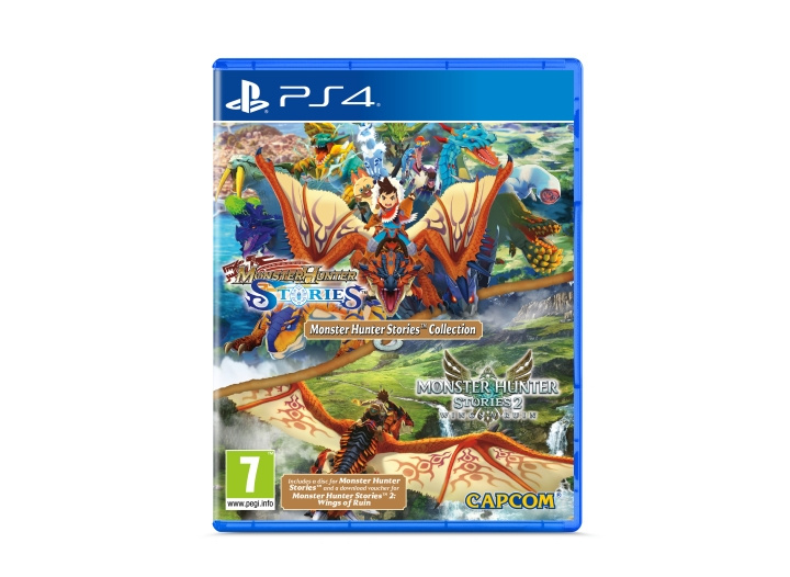 Monster Hunter Stories Collection (PS4) in de groep HOME ELECTRONICS / Spelconsoles en accessoires / Sony PlayStation 4 / Spel bij TP E-commerce Nordic AB (C96507)