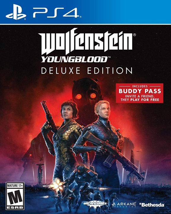 Wolfenstein: Youngblood (Deluxe Edition) (Import) (PS4) in de groep HOME ELECTRONICS / Spelconsoles en accessoires / Sony PlayStation 4 / Spel bij TP E-commerce Nordic AB (C96515)