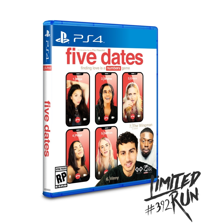 Limited Run Five Dates (Import) in de groep HOME ELECTRONICS / Spelconsoles en accessoires / Sony PlayStation 4 / Spel bij TP E-commerce Nordic AB (C96530)