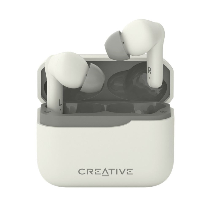 Creative Zen Air Plus TWS In-Ears, Crème in de groep HOME ELECTRONICS / Audio & Beeld / Koptelefoon & Accessoires / Koptelefoon bij TP E-commerce Nordic AB (C96553)