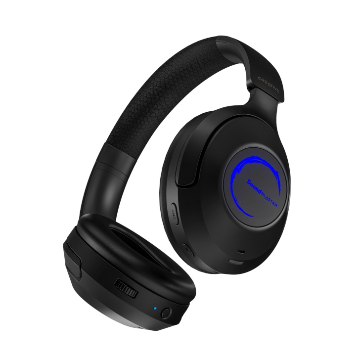 Creative Sound Blaster GH7 Super X-Fi® draadloze over-ear gamingkoptelefoon met Bluetooth® LE Audio en afneembare microfoonarm in de groep HOME ELECTRONICS / Audio & Beeld / Koptelefoon & Accessoires / Koptelefoon bij TP E-commerce Nordic AB (C96556)