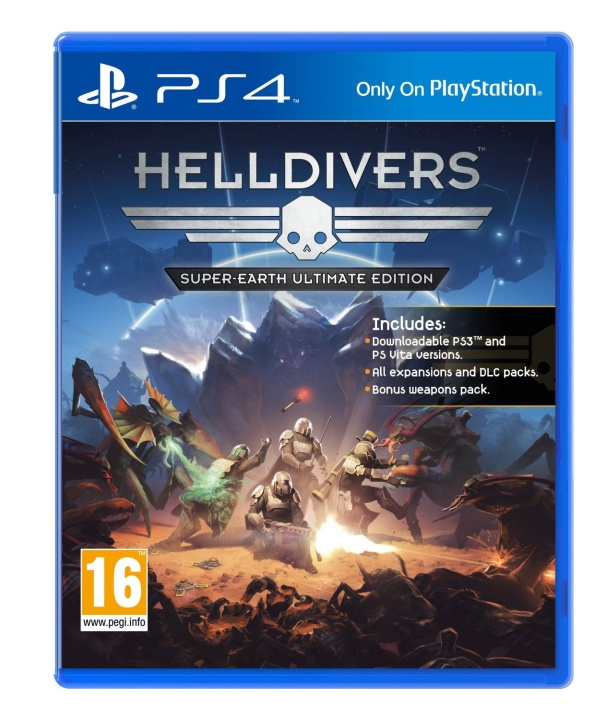 Helldivers: Super-Earth Ultimate Edition (PS4) in de groep HOME ELECTRONICS / Spelconsoles en accessoires / Sony PlayStation 4 / Spel bij TP E-commerce Nordic AB (C96580)