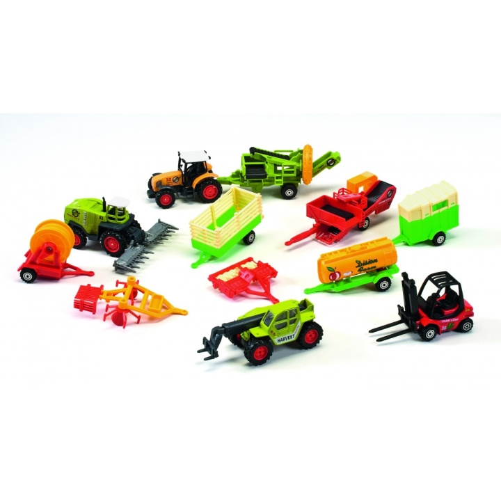 Bull Boerderij geschenkdoos (12 stuks) (41725) in de groep SPEELGOED, KINDER- & BABYPRODUCTEN / Speelgoed / Speelgoedauto\'s bij TP E-commerce Nordic AB (C96601)