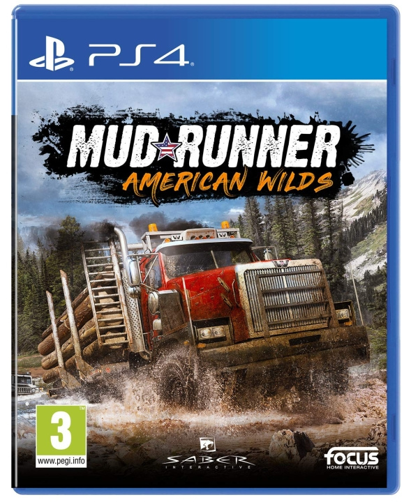 MudRunner - American Wilds Edition (PS4) in de groep HOME ELECTRONICS / Spelconsoles en accessoires / Sony PlayStation 4 / Spel bij TP E-commerce Nordic AB (C96604)