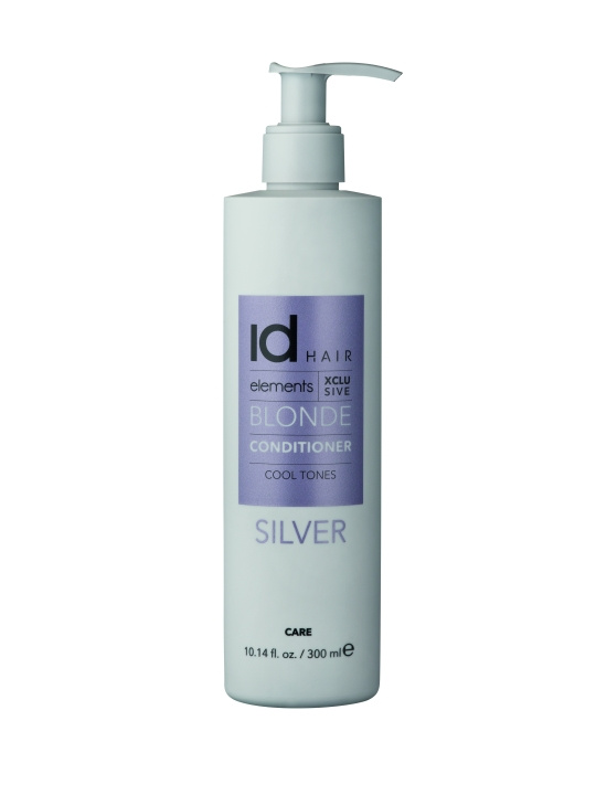 ID Hair Elements Xclusive Silver Conditioner 300 ml in de groep BEAUTY & HEALTH / Haar & Styling / Haarverzorging / Haarverf / Zilver conditioner bij TP E-commerce Nordic AB (C96630)