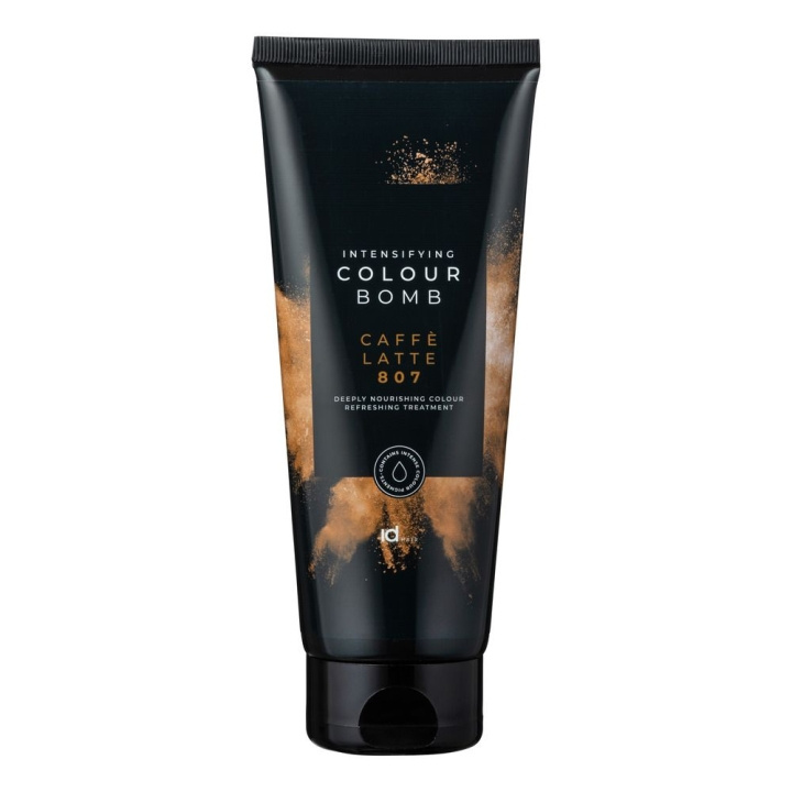 ID Hair Colour Bomb Caffe Latte 807 - 200 ml in de groep BEAUTY & HEALTH / Haar & Styling / Haarverzorging / Haarverf / Haarverf & Kleurbommen bij TP E-commerce Nordic AB (C96678)