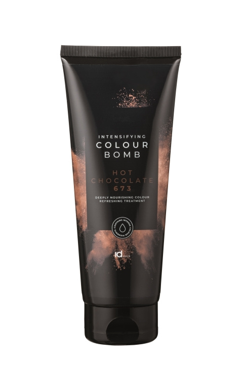 ID Hair Colour Bomb Warme Chocolade 673 - 200 ml in de groep BEAUTY & HEALTH / Haar & Styling / Haarverzorging / Haarverf / Haarverf & Kleurbommen bij TP E-commerce Nordic AB (C96679)