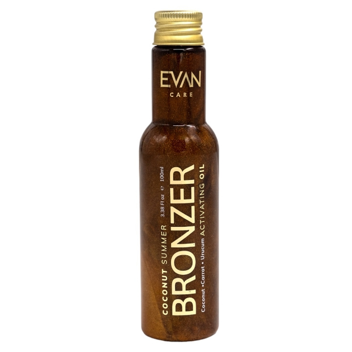 EVAN Kokosnoot zomerbronzer activerende olie 100 ml in de groep BEAUTY & HEALTH / Huidsverzorging / Zonnebank / Bruin zonder zon bij TP E-commerce Nordic AB (C96691)