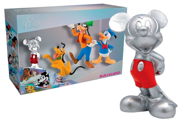 BULLYLAND WD 100 jaar Platinium Classic geschenkdoos - 4 figuren (525394) in de groep SPEELGOED, KINDER- & BABYPRODUCTEN / Speelgoed / Figuren, Miniaturen & accessoires bij TP E-commerce Nordic AB (C96869)