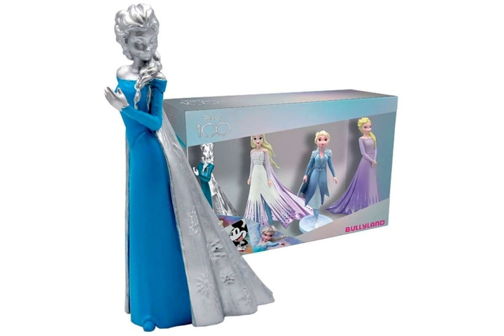 BULLYLAND WD 100 jaar Platinium Frozen geschenkdoos - 4 figuren (525393) in de groep SPEELGOED, KINDER- & BABYPRODUCTEN / Speelgoed / Figuren, Miniaturen & accessoires bij TP E-commerce Nordic AB (C96871)