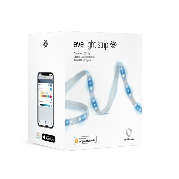 Eve Home Eve Light Strip - Slimme LED Strip met Apple HomeKit-technologie in de groep HUISHOUDEN & TUIN / Smart home / Slimme verlichting bij TP E-commerce Nordic AB (C96884)