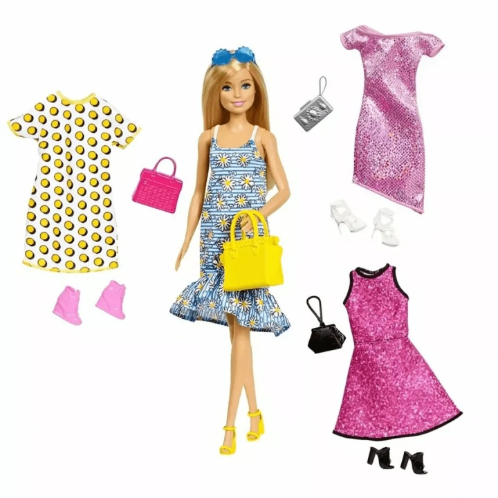 Barbie Pop & Feestmode (JCR80) in de groep SPEELGOED, KINDER- & BABYPRODUCTEN / Speelgoed / Docks & Accessoires bij TP E-commerce Nordic AB (C96948)