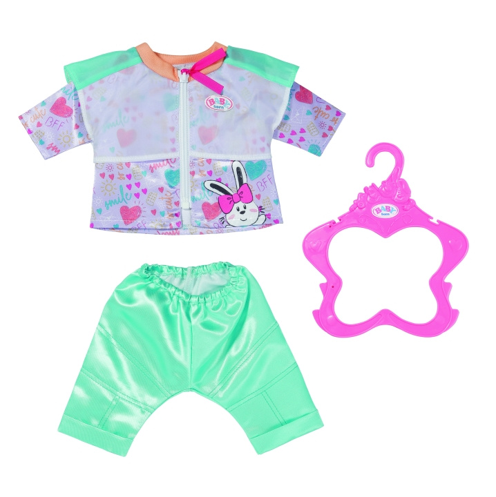 BABY Born Casual Outfit Aqua 43cm (832622) in de groep SPEELGOED, KINDER- & BABYPRODUCTEN / Speelgoed / Docks & Accessoires bij TP E-commerce Nordic AB (C96959)