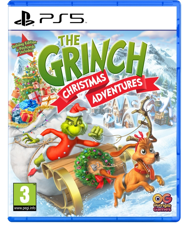 The Grinch: Christmas Adventures Incl. Postcard (PS5) in de groep HOME ELECTRONICS / Spelconsoles en accessoires / Sony PlayStation 5 / Spel bij TP E-commerce Nordic AB (C96967)