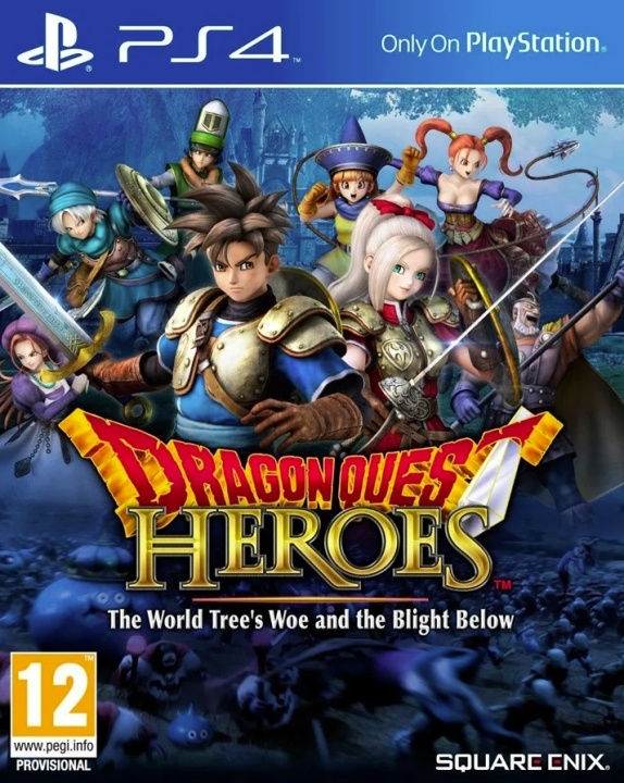 Square Enix Dragon Quest-helden in de groep HOME ELECTRONICS / Spelconsoles en accessoires / Sony PlayStation 4 / Spel bij TP E-commerce Nordic AB (C97061)