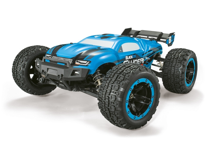 Blackzon Slyder ST Turbo 1/16 4WD 2S Brushless - Blauw (540203) in de groep SPEELGOED, KINDER- & BABYPRODUCTEN / Op afstand bestuurbaar / Afstand bestuurbare auto\'s bij TP E-commerce Nordic AB (C97097)