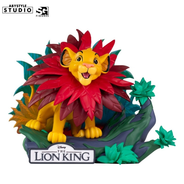 Abysse DISNEY - Beeldje Simba in de groep SPEELGOED, KINDER- & BABYPRODUCTEN / Speelgoed / Figuren, Miniaturen & accessoires bij TP E-commerce Nordic AB (C97105)