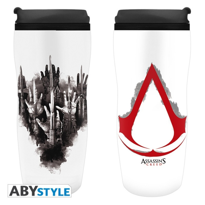 Abysse ASSASSIN\'S CREED - Crest-reismok in de groep SPORT, VRIJE TIJD & HOBBY / Leuke dingen / Bekers bij TP E-commerce Nordic AB (C97114)