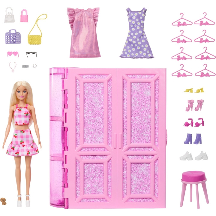 Barbie - Droomkast 3.0 met pop (HXD58) in de groep SPEELGOED, KINDER- & BABYPRODUCTEN / Speelgoed / Docks & Accessoires bij TP E-commerce Nordic AB (C97134)