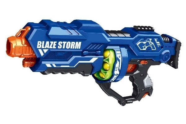 Blaze Storm Zacht ballenkanon met 12st schuimrubberen ballen (520337) in de groep SPEELGOED, KINDER- & BABYPRODUCTEN / Speelgoed / Actie spel bij TP E-commerce Nordic AB (C97176)