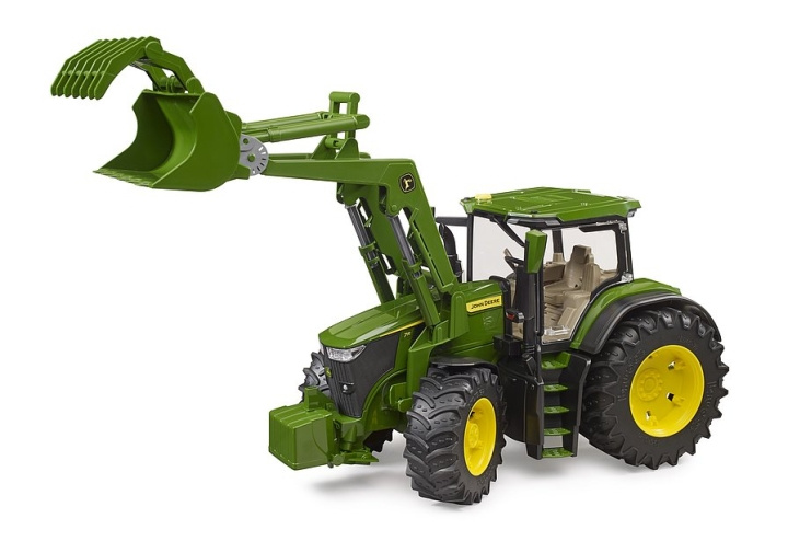 Bruder John Deere 7R 350 met frontlader (03151) in de groep SPEELGOED, KINDER- & BABYPRODUCTEN / Speelgoed / Speelgoedauto\'s bij TP E-commerce Nordic AB (C97193)