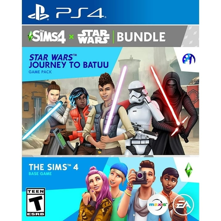 The Sims 4 Star Wars: Journey To Batuu - Base Game and Game Pack Bundle ( Import) (PS4) in de groep HOME ELECTRONICS / Spelconsoles en accessoires / Sony PlayStation 4 / Spel bij TP E-commerce Nordic AB (C97240)