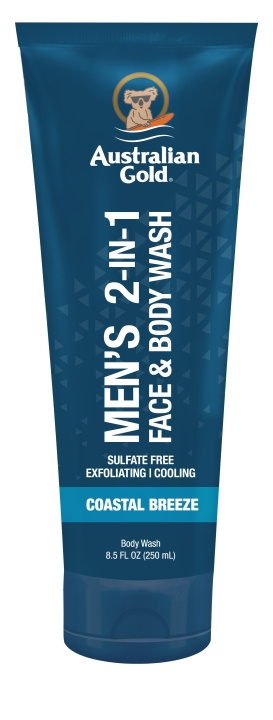 Australian Gold Men\'s 2in1 Face & Body Wash 250 ml in de groep BEAUTY & HEALTH / Huidsverzorging / Lichaamsverzorging / Bad- en douchegels bij TP E-commerce Nordic AB (C97245)