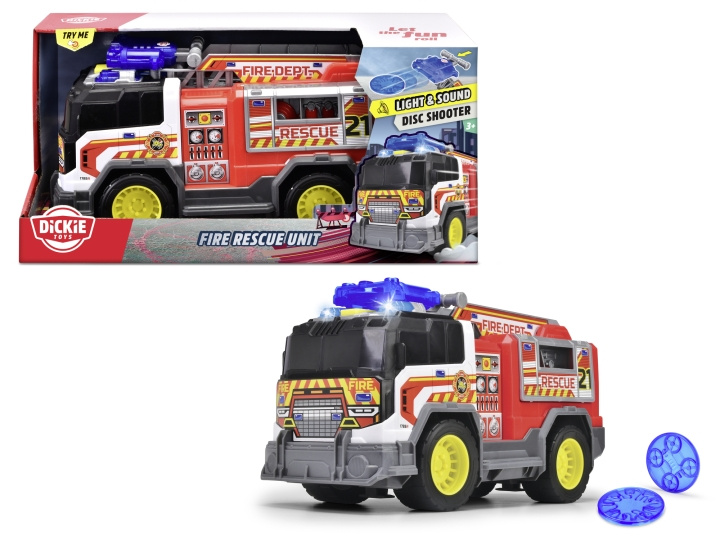 Dickie Toys Brandweerreddingseenheid (203306020) in de groep SPEELGOED, KINDER- & BABYPRODUCTEN / Speelgoed / Speelgoedauto\'s bij TP E-commerce Nordic AB (C97262)