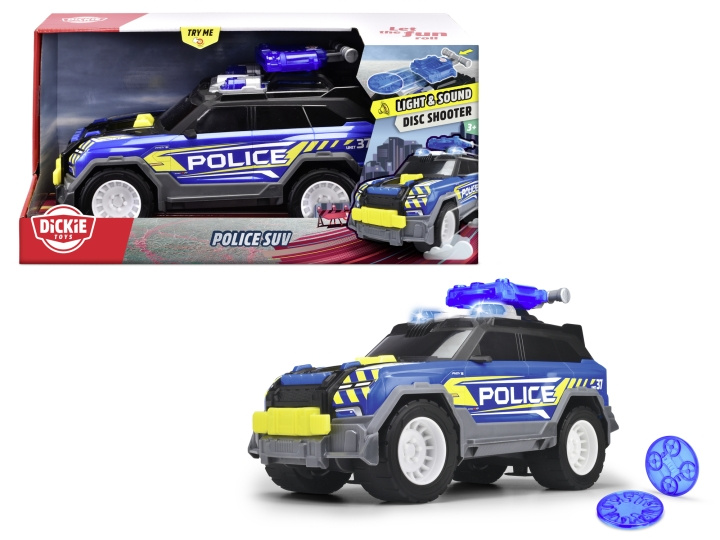 Dickie Toys Politie SUV (203306022) in de groep SPEELGOED, KINDER- & BABYPRODUCTEN / Speelgoed / Speelgoedauto\'s bij TP E-commerce Nordic AB (C97263)