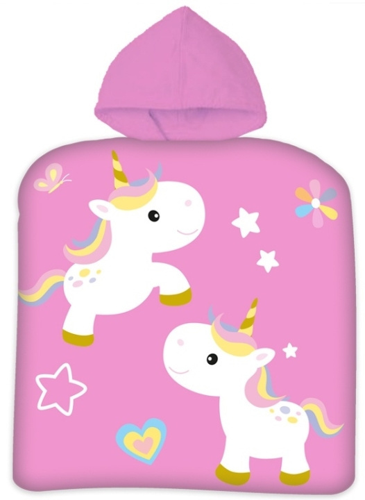 BrandMac Poncho - 50 x 100 cm - Eenhoorn (110017) in de groep SPEELGOED, KINDER- & BABYPRODUCTEN / Kindertextiel / Badaccessoires bij TP E-commerce Nordic AB (C97286)