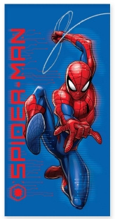 BrandMac Handdoek - 70x140 cm - Spiderman (110063) in de groep HUISHOUDEN & TUIN / Badkamer / Handdoeken bij TP E-commerce Nordic AB (C97292)