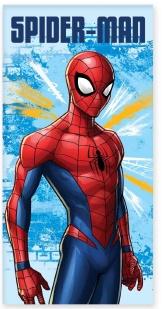 BrandMac Handdoek - 70x140 cm - Spiderman (110064) in de groep SPEELGOED, KINDER- & BABYPRODUCTEN / Kindertextiel / Badaccessoires bij TP E-commerce Nordic AB (C97293)