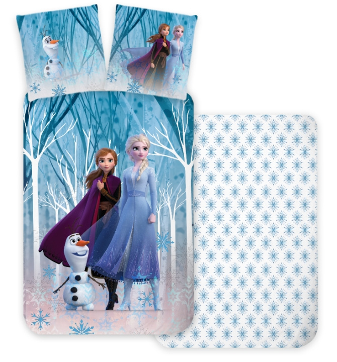 BrandMac Beddengoed - Volwassen 140 x 200 cm - Frozen (1000839) in de groep SPEELGOED, KINDER- & BABYPRODUCTEN / Kindertextiel / Beddengoed / Beddensets voor Junioren bij TP E-commerce Nordic AB (C97311)